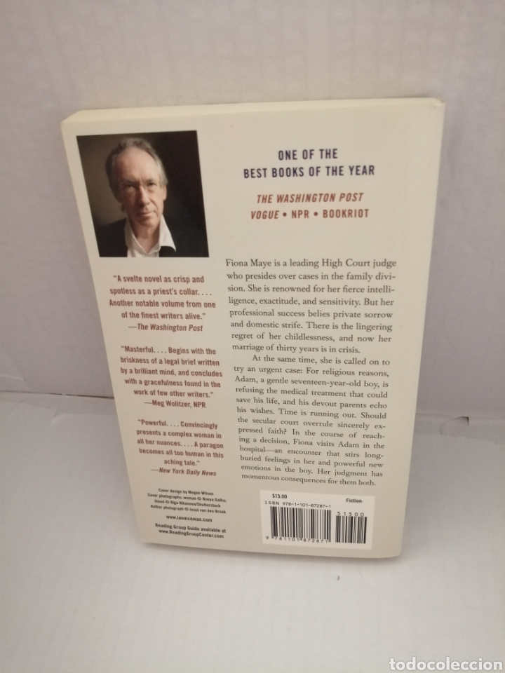 Libros de segunda mano: The Children Act DE Ian McEwan - Foto 2