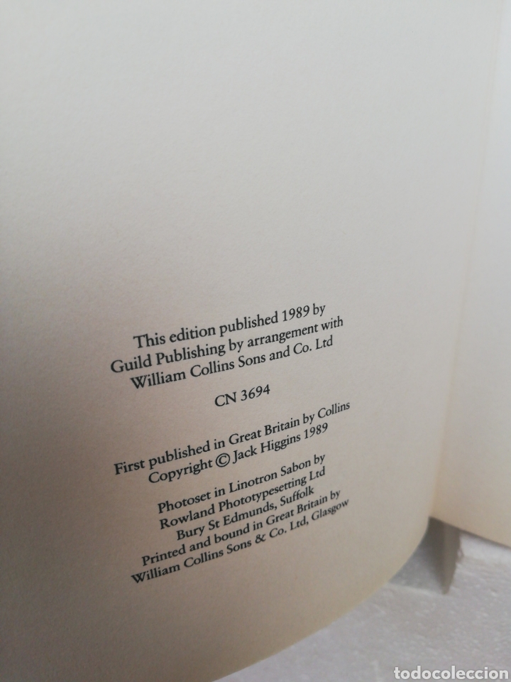 Libros de segunda mano: A season in hell. Jack Higgins - Foto 3