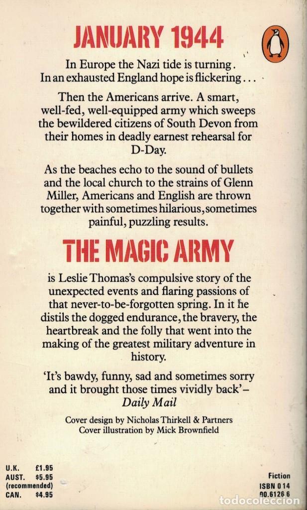 Libros de segunda mano: Leslie Thomas, The Magic Army - Foto 2