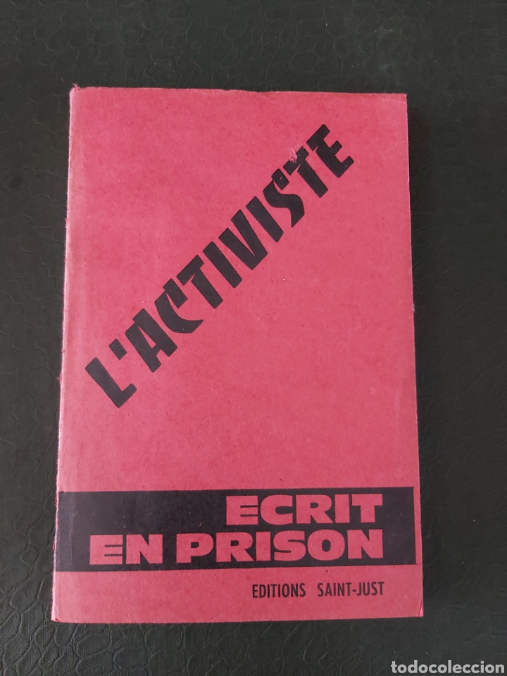 Libros de segunda mano: L ACTIVISTE. ECRIT EN PRISON. EN FRANC&Eacute;S - Foto 1