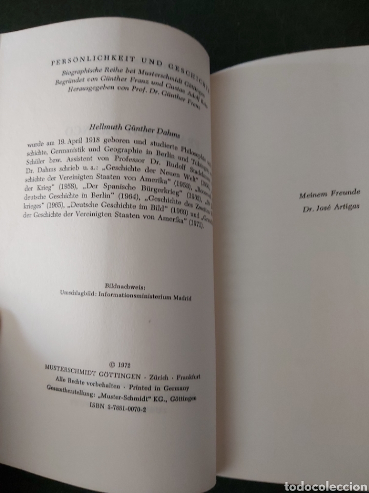 Libros de segunda mano: FRANCISCO FRANCO. EN ALEMAN - Foto 2
