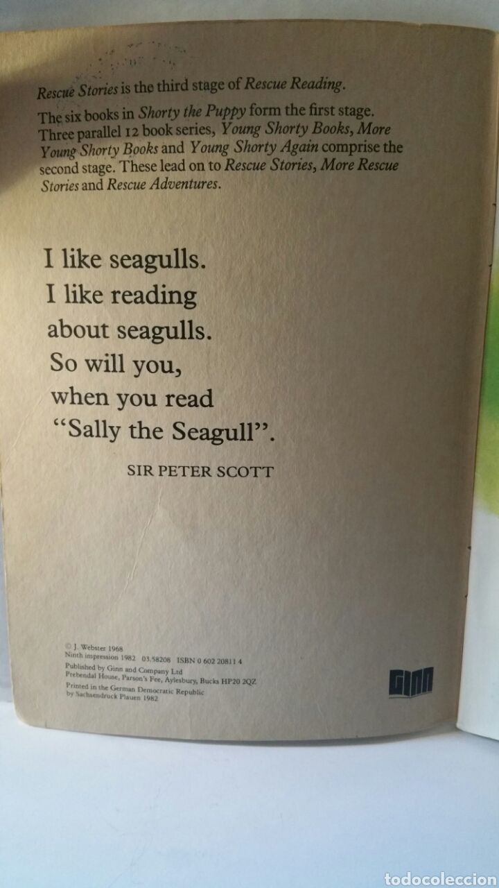 Libros de segunda mano: Sally the seagull. Webster - Foto 3