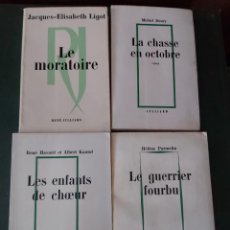 Libros de segunda mano: HAVARD. PARMELIN. DOURY. LIGOT. CUATRO LIBROS EDITORIAL JULLIARD. EN FRANCÉS.