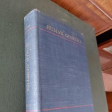 Libros de segunda mano: HUMAN GENETICS. RUGGLES GATES. EN INGLÉS. 1946.