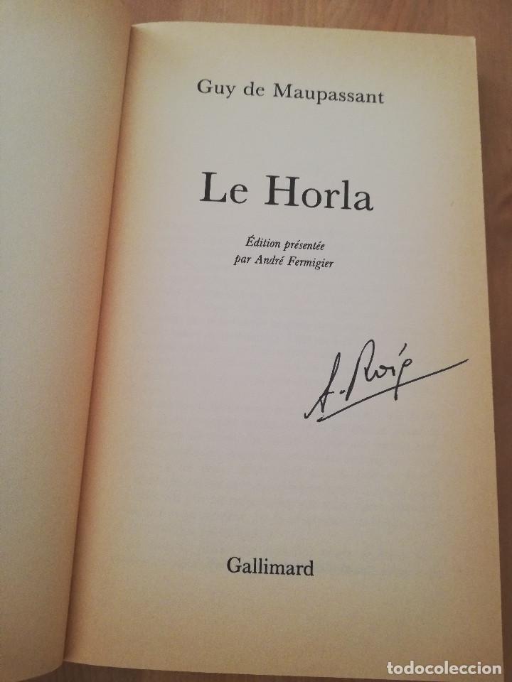 Libros de segunda mano: LE HORLA (MAUPASSANT) - Foto 2