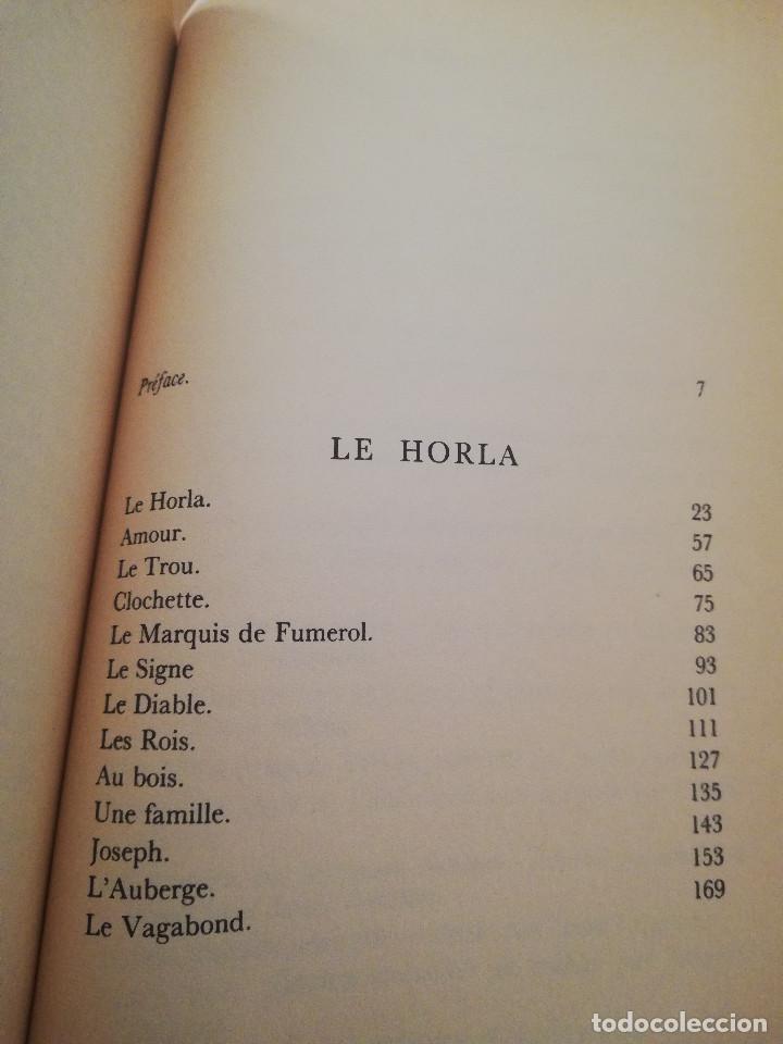 Libros de segunda mano: LE HORLA (MAUPASSANT) - Foto 3