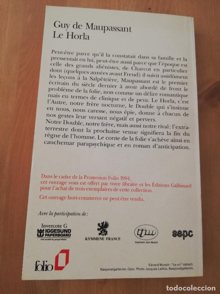 Libros de segunda mano: LE HORLA (MAUPASSANT) - Foto 5