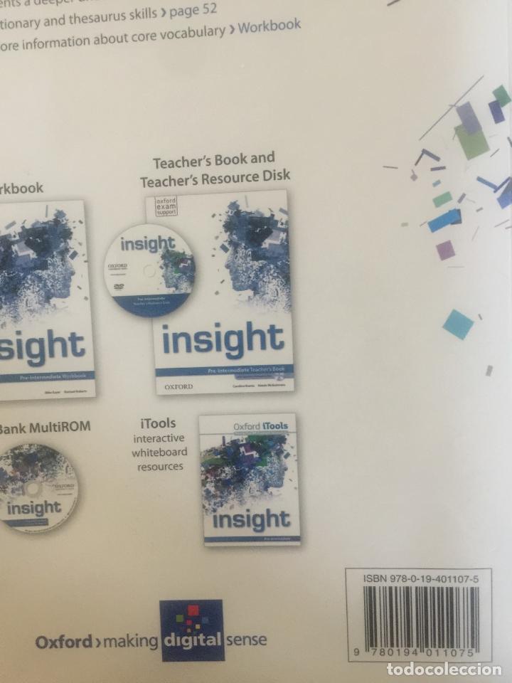 Libros de segunda mano: Insight Pre-Intermediate. Students Book - Wildman, Jayne - Foto 3