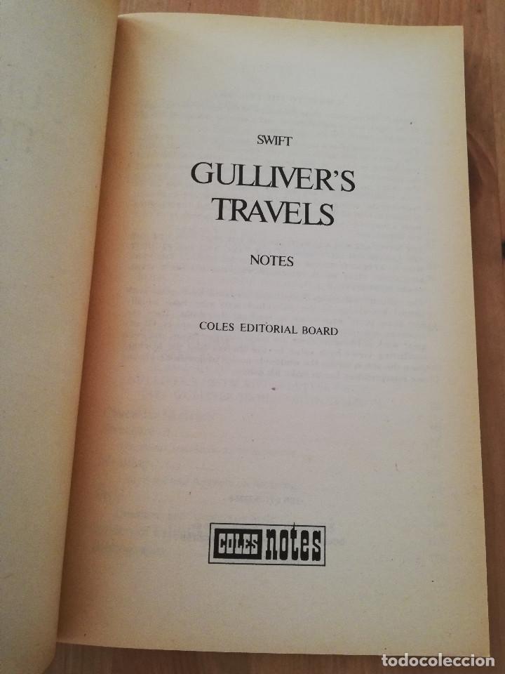 Libros de segunda mano: GULLIVERS TRAVELS. NOTES (SWIFT) - Foto 2