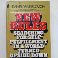 Libros de segunda mano: NEW RULES - DANIEL YANKELOVICH (EN INGLÉS)