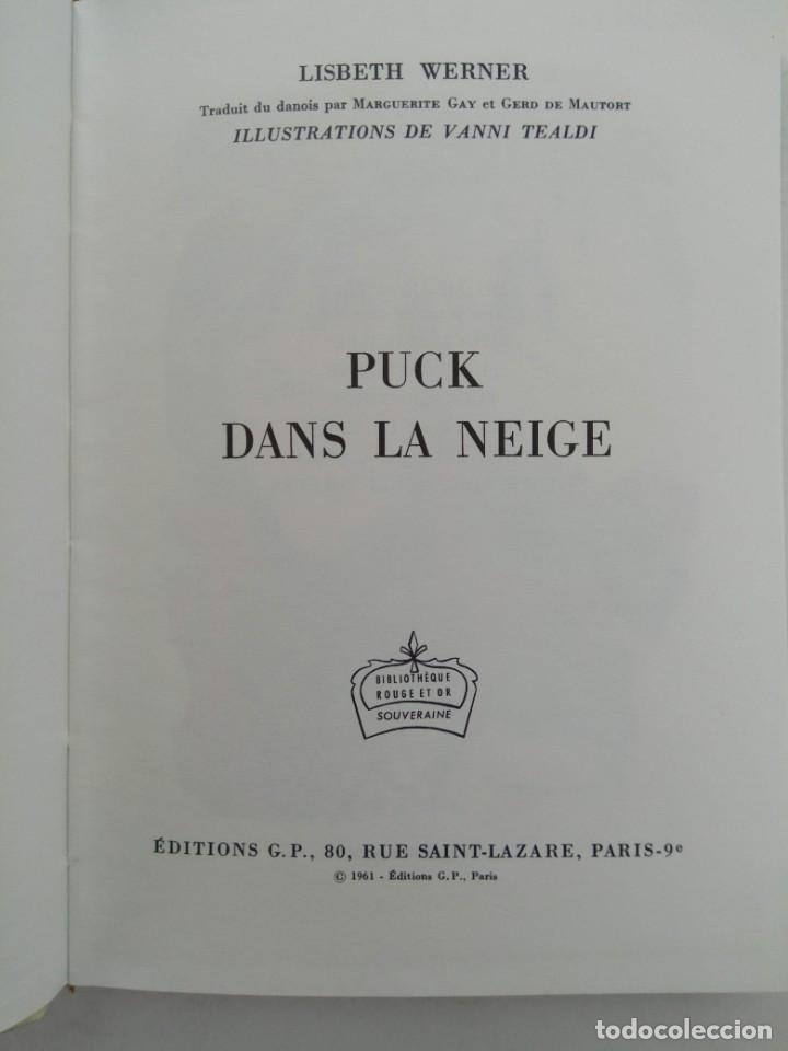 Libros de segunda mano: PUCK DANS LA NEIGE - LISBETH WERNER (EN FRANC&Eacute;S) - Foto 1