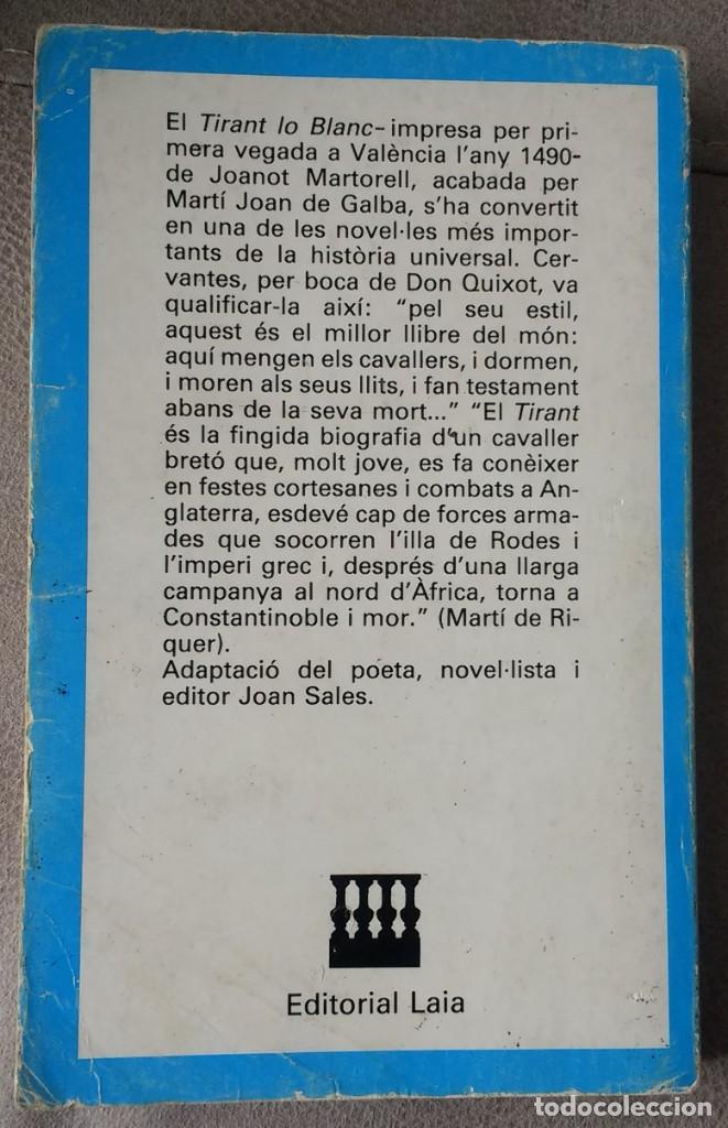 Libros de segunda mano: Tirant el Blanc, de Joanot Martorell - Foto 2