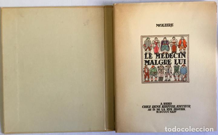 Libros de segunda mano: LE MEDECIN MALGRE LUI. - MOLIERE. - Foto 3