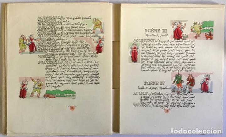 Libros de segunda mano: LE MEDECIN MALGRE LUI. - MOLIERE. - Foto 4