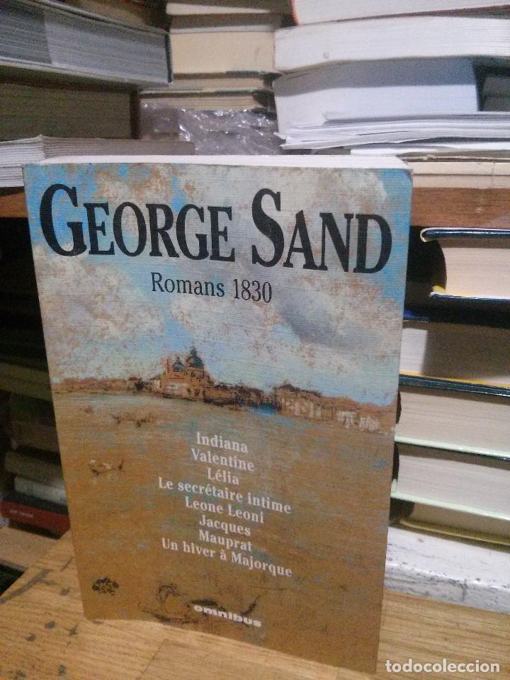 Libros de segunda mano: GEORGE SAND, ROMANS 1830, OMNIBUS - Foto 1