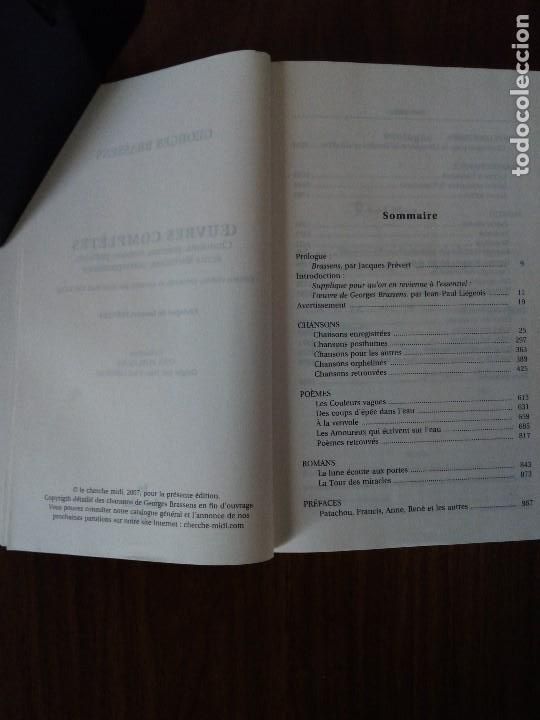 Libros de segunda mano: Georges Brassens. Le Cherche Midi - Foto 3