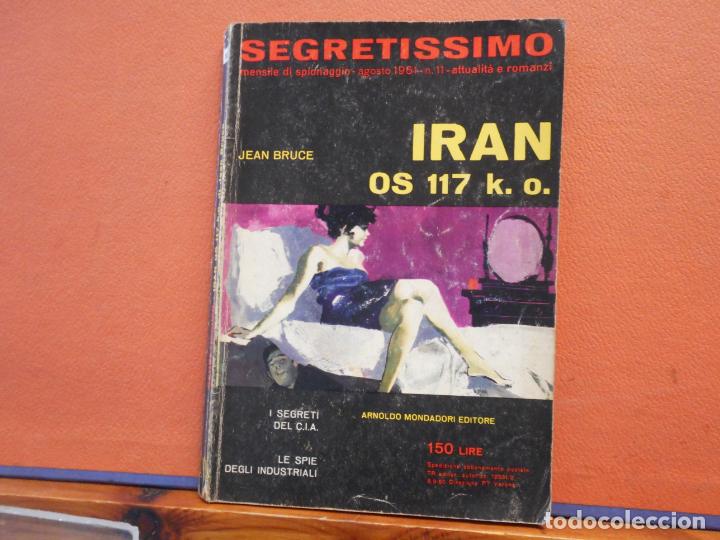 Libros de segunda mano: SEGRETISSIMO. JEAN BRUCE. - Foto 1