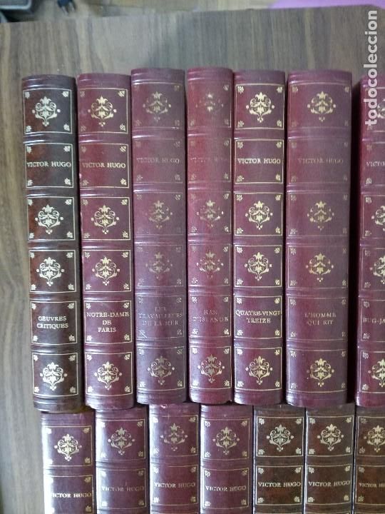 Libros de segunda mano: Victor Hugo - 19 Tomos en Franc&eacute;s - Foto 2