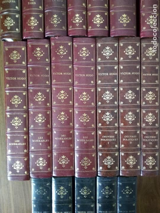 Libros de segunda mano: Victor Hugo - 19 Tomos en Franc&eacute;s - Foto 3