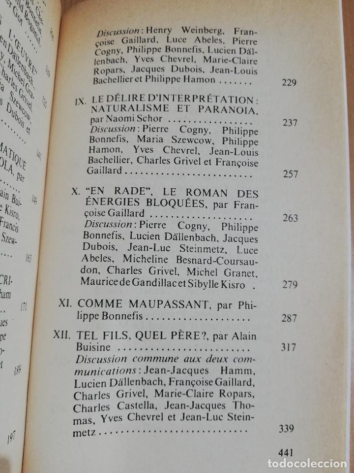 Libros de segunda mano: COLLOQUE DE CERISY: LE NATURALISME - Foto 5