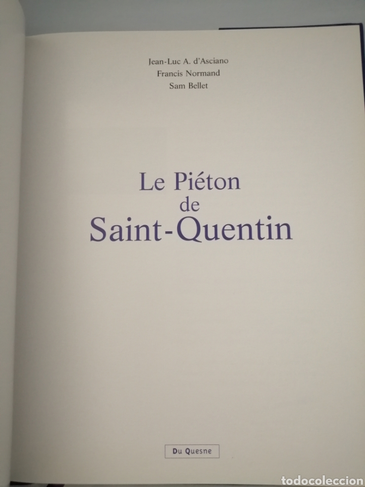 Libros de segunda mano: Le Pi&eacute;ton de Saint-Quentin - Foto 8