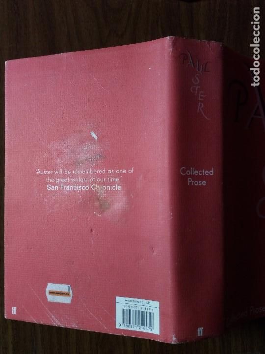Libros de segunda mano: Paul Auster - Collected Prose - Foto 2