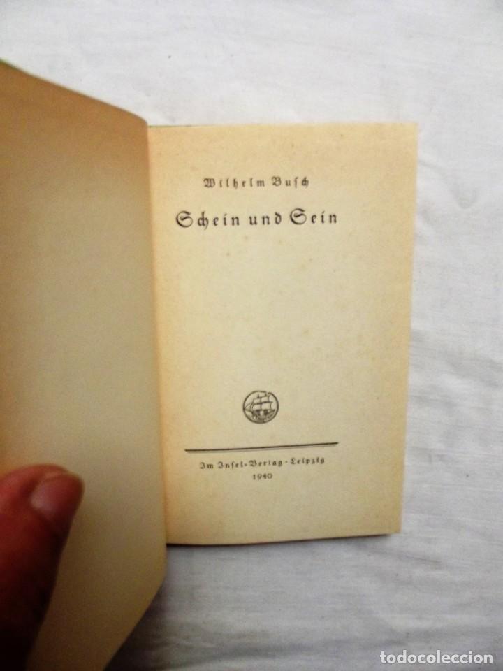 Libros de segunda mano: WILHELM BUFCH SCHEIN UND SEIN GEDICHTE - Foto 2