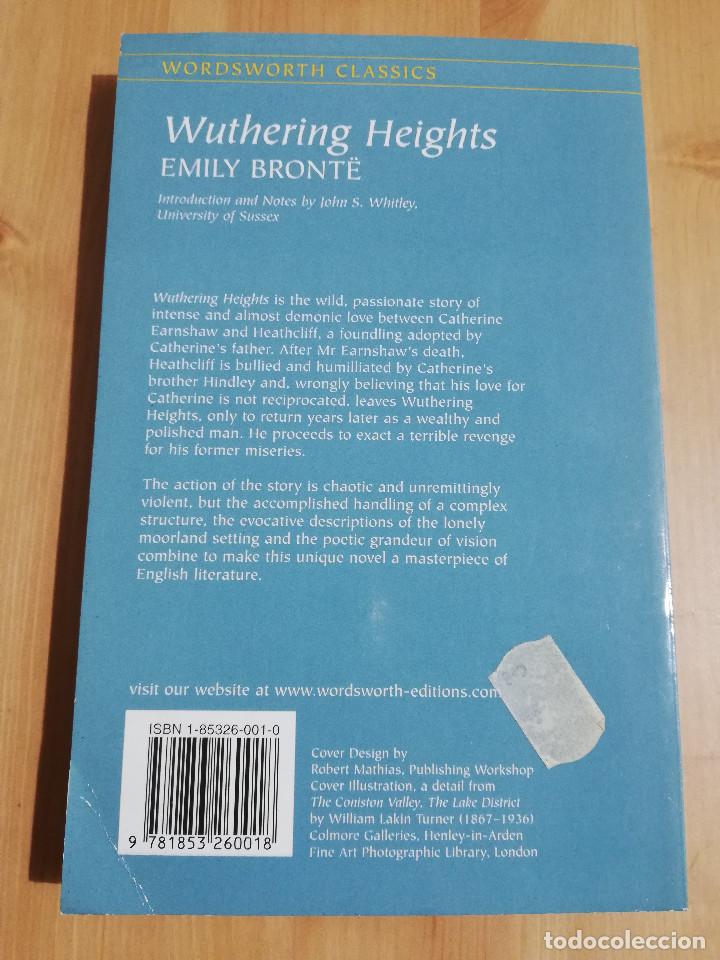 Libros de segunda mano: WUTHERING HEIGHTS (EMILY BRONT&Euml;) - Foto 3