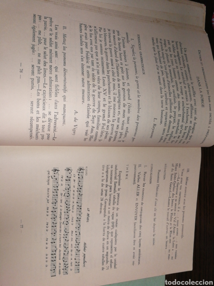 Libros de segunda mano: LENGUA FRANCESA,1957,CON PROGRAMA,EDICIONES BRU&Ntilde;O. - Foto 4
