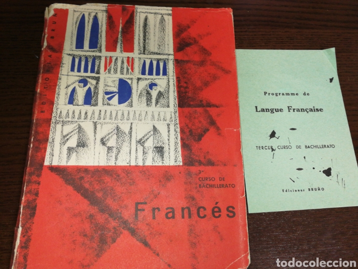 Libros de segunda mano: LENGUA FRANCESA,1957,CON PROGRAMA,EDICIONES BRU&Ntilde;O. - Foto 1