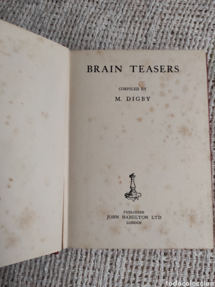 Libros de segunda mano: Brain Teasers / M. Digby - edicion en ingles - Foto 2