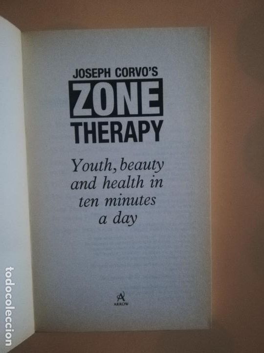 Libros de segunda mano: ZONE THERAPY. JOSEPH CORVO&acute;S. 1993. - Foto 2