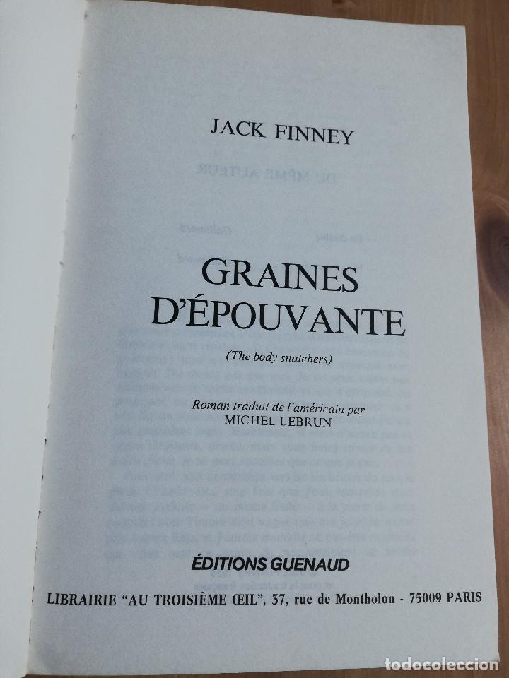 Libros de segunda mano: GRAINES DEPOUVANTE (JACK FINNEY) - Foto 2
