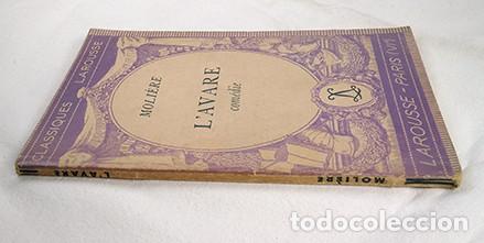 Libros de segunda mano: Moli&egrave;re &middot; l&rsquo;Avare. Classiques Larousse - Foto 2