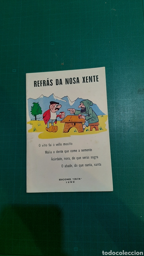 Libros de segunda mano: GALICIA REFRAS DA NOSA XENTE EDICI&Oacute;N CELTA 1972 LIBRERIA VINTAGE O ALMAC&Eacute;N DO COLISEVM