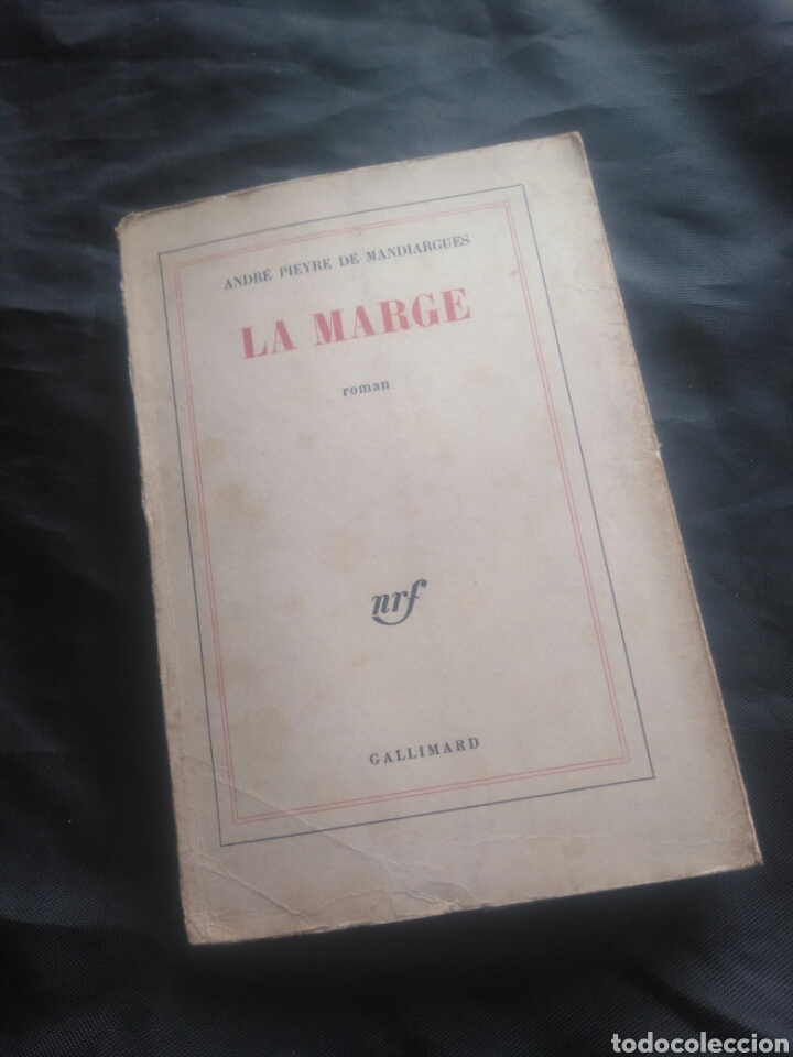 Libros de segunda mano: Andr&eacute; Pieyre de Mandiargues. La marge. - Foto 1