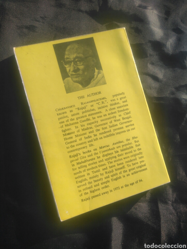 Libros de segunda mano: Mahabharata. C. Rajagopalachari. En ingl&eacute;s. - Foto 2