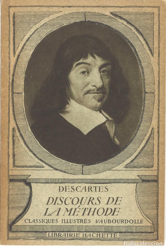 Libros de segunda mano: Descartes. Discours de la m&eacute;thode. En franc&eacute;s, 1937 - Foto 1