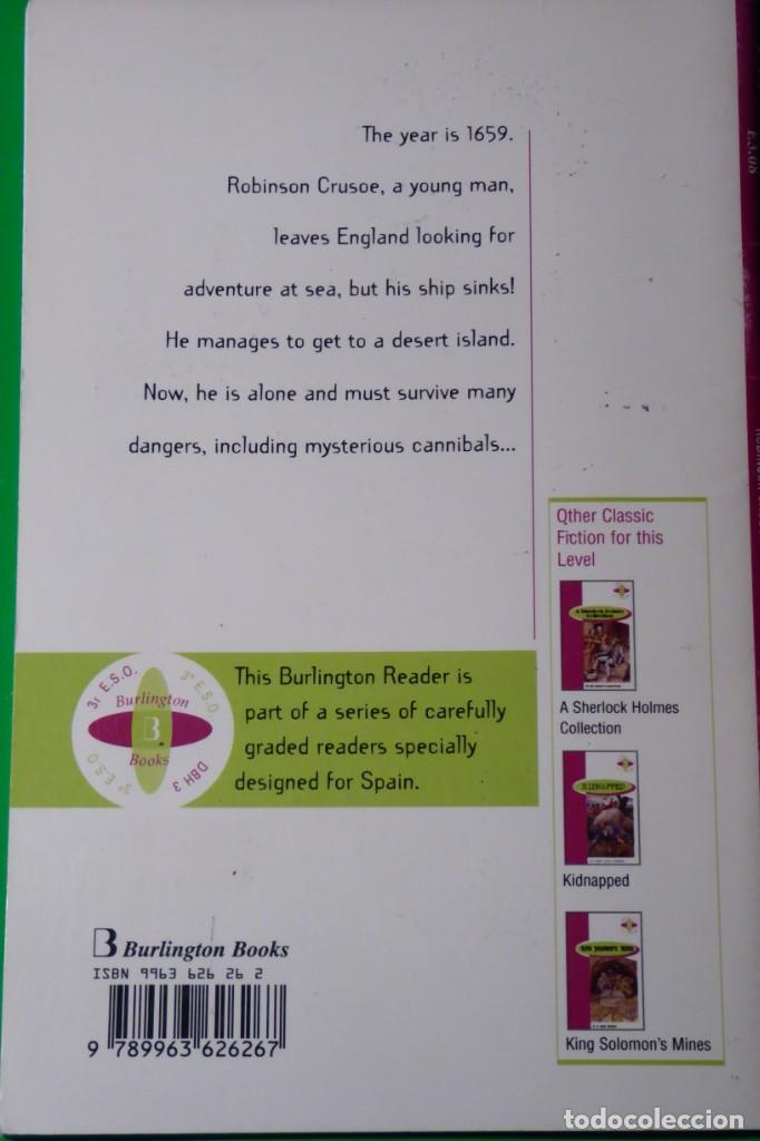 Libros de segunda mano: ROBINSON CRUSOE. DANIEL DEFOE - Foto 2