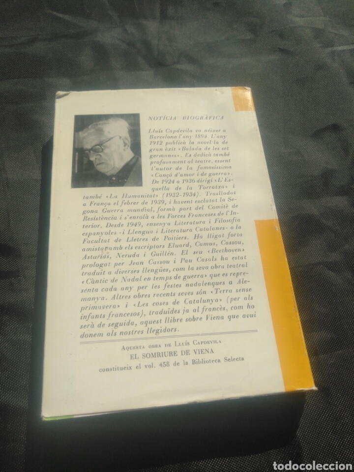 Libros de segunda mano: Lluis Capdevila. El somriure de Viena. - Foto 2