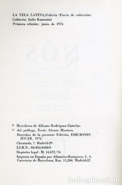 Libros de segunda mano: CASTELAO. N&Oacute;S..1974 - Foto 3