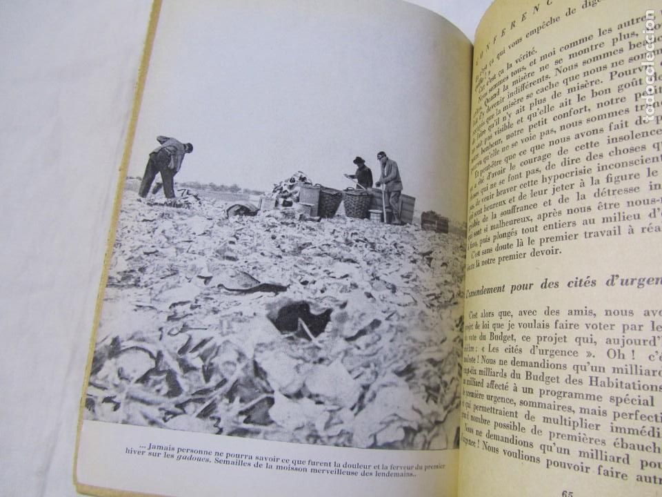 Libros de segunda mano: LAbb&eacute; P&icirc;erre vous parle.... 1955, en franc&eacute;s - Foto 9