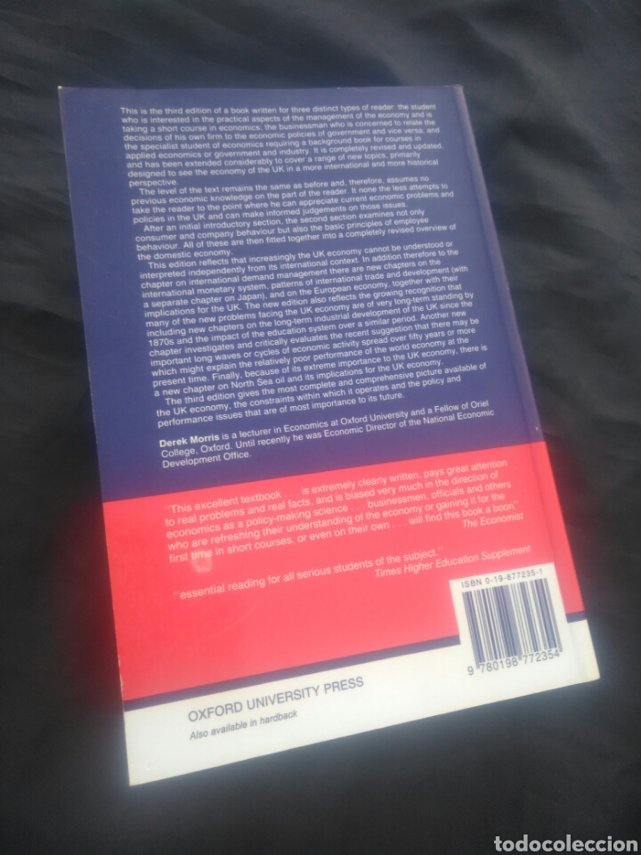 Libros de segunda mano: The economic system in the U. K. - Foto 3
