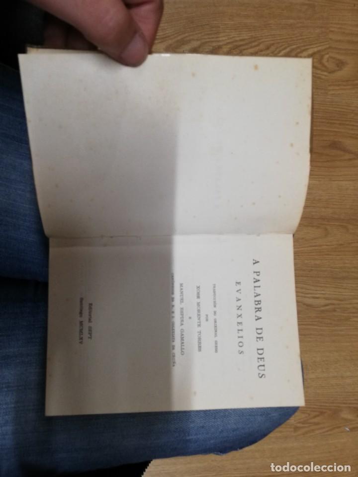 Libros de segunda mano: A palabra de Deus. Morente - Espi&ntilde;a. - Foto 3