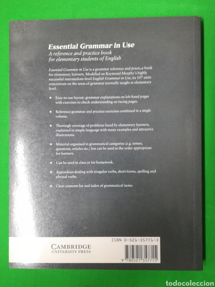 Libros de segunda mano: Essential Grammar in Use. Cambridge. - Foto 2