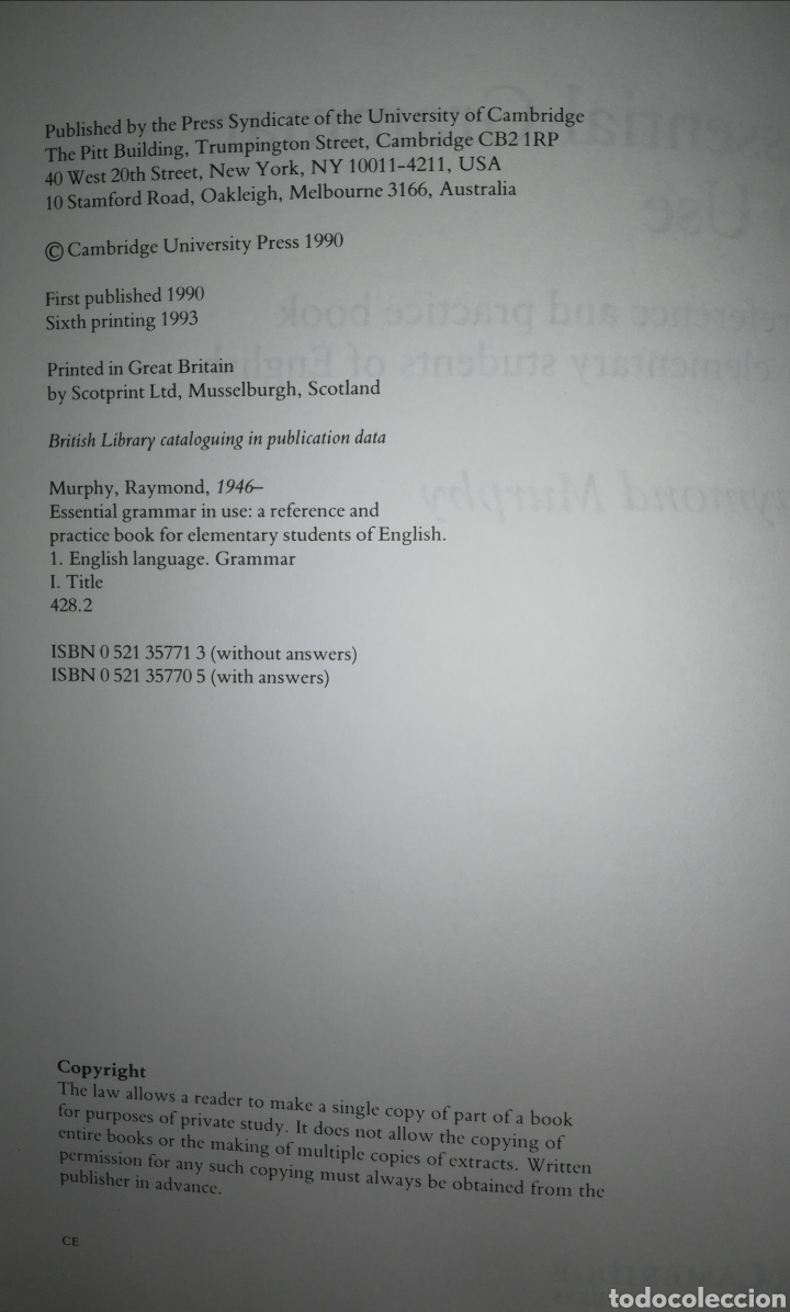 Libros de segunda mano: Essential Grammar in Use. Cambridge. - Foto 3