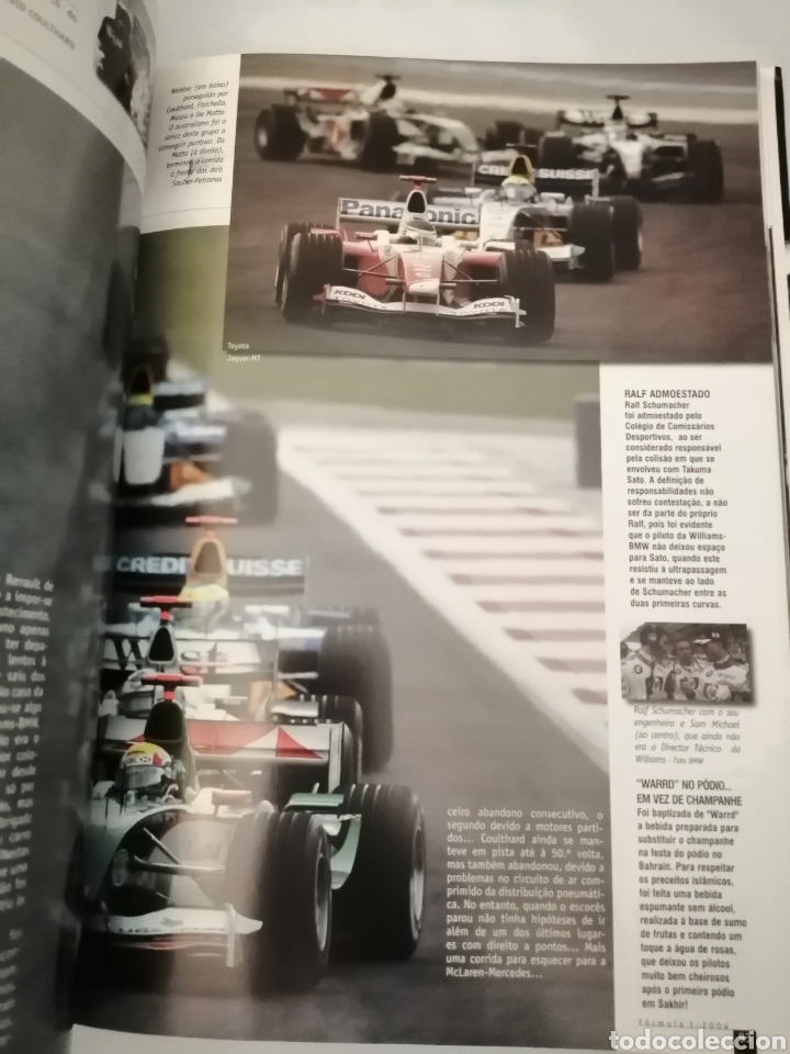 Libros de segunda mano: F&Oacute;RMULA 1 2004 (EM PORTUGUESE) - Foto 5