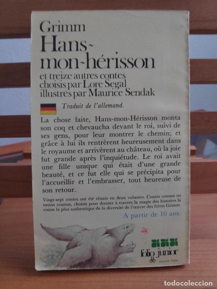 Libros de segunda mano: Hans mon h&eacute;risson, Grimm, Libro en Franc&eacute;s - Foto 2