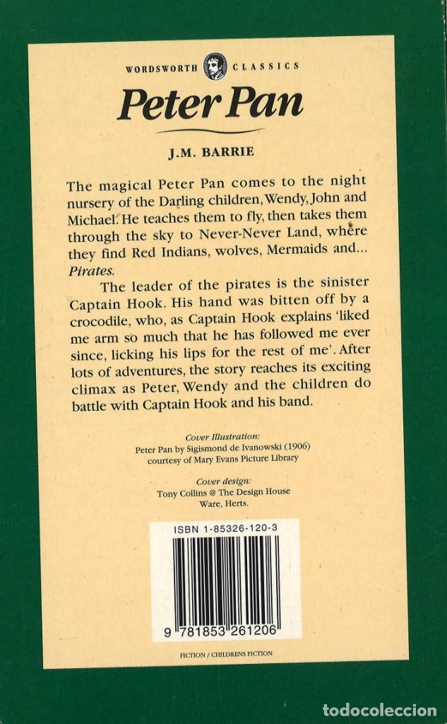 Libros de segunda mano: Peter Pan. J.M. Barrie. 1996. En ingl&eacute;s - Foto 2
