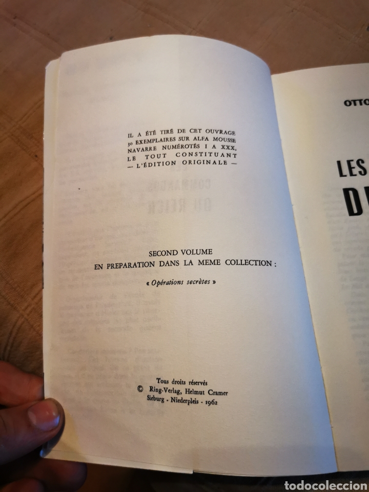 Libros de segunda mano: Les Commandos Du Reich - Foto 3